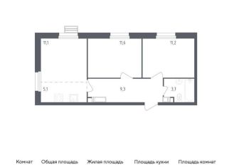 Продается двухкомнатная квартира, 52 м2, Москва, проспект Куприна, 36к1