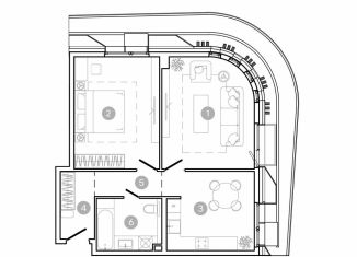 Продажа 2-комнатной квартиры, 61 м2, Москва, ВАО, 8-я улица Соколиной Горы, 4