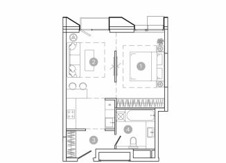 Продажа двухкомнатной квартиры, 43.5 м2, Москва, ВАО