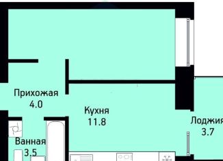 Продается 1-ком. квартира, 36.9 м2, Тюмень, Центральный округ