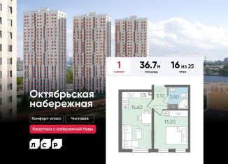 Продажа 1-комнатной квартиры, 36.7 м2, Санкт-Петербург, метро Пролетарская