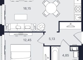 Продается 2-комнатная квартира, 40.6 м2, Санкт-Петербург, проспект Большевиков, уч3, Невский район