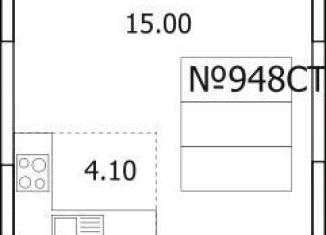 Продаю квартиру студию, 30 м2, Люберцы, Солнечная улица, 6, ЖК Облака 2.0