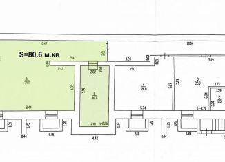 Аренда офиса, 80.6 м2, Барнаул, улица Панфиловцев, 19А