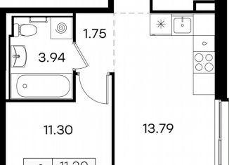 Продам 1-ком. квартиру, 37.2 м2, Нижегородская область