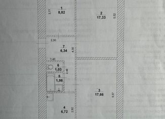 3-комнатная квартира на продажу, 62.8 м2, Ульяновск, улица Минаева, 5