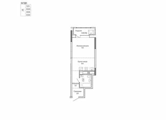 Продажа квартиры студии, 35.9 м2, Ижевск