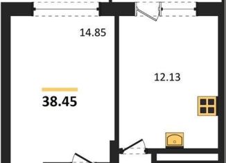 Продаю 1-комнатную квартиру, 38.4 м2, Воронеж, Коминтерновский район, Московский проспект, 66