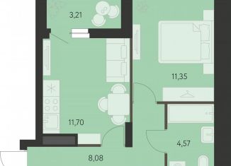 Продается 1-комнатная квартира, 37.3 м2, Екатеринбург, метро Чкаловская, улица Вильгельма де Геннина, 23