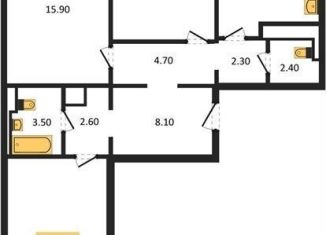 Продаю 3-комнатную квартиру, 89.4 м2, Воронеж, улица Загоровского, 13к2