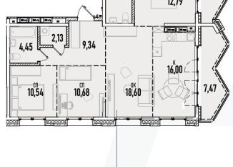 Продажа 4-комнатной квартиры, 100.7 м2, Иркутск