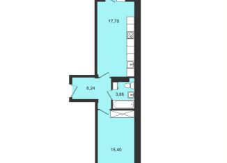 Продажа 1-ком. квартиры, 48.9 м2, Иркутская область