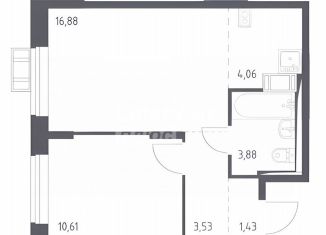 Продаю 2-ком. квартиру, 40.4 м2, Московская область, микрорайон Пригород Лесное, к11.2