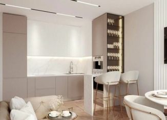 Трехкомнатная квартира на продажу, 71.9 м2, Тула, улица Генерала Маргелова, 3Б, ЖК Дома цвета кофе