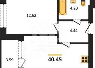 Продаю однокомнатную квартиру, 40.5 м2, Пионерский