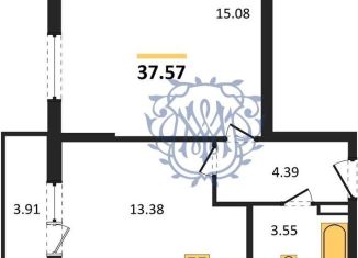 Продажа однокомнатной квартиры, 37.6 м2, Судак, улица Айвазовского, 4/1