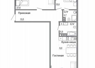 Продается 3-комнатная квартира, 104.9 м2, Керчь