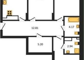 Продажа 3-комнатной квартиры, 84 м2, Калининградская область, улица Старшины Дадаева, 55