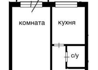 Продам однокомнатную квартиру, 30 м2, Москва, Россошанская улица, 13к1, ЮАО