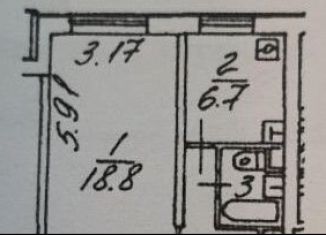 Продаю 1-комнатную квартиру, 33 м2, Москва, Хабаровская улица, 22к2