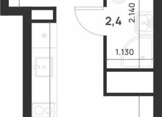 Продажа однокомнатной квартиры, 21 м2, Москва, посёлок Газопровод, 13с7