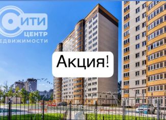 1-комнатная квартира на продажу, 48.7 м2, Воронеж, улица Лётчика Филипова, 6, ЖК Спутник