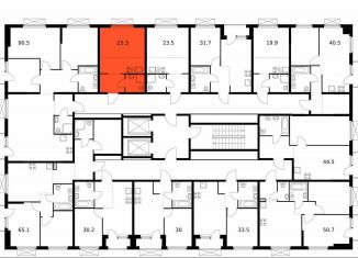 Квартира на продажу студия, 25.3 м2, Вологда, Архангельская улица, 5, 5-й микрорайон