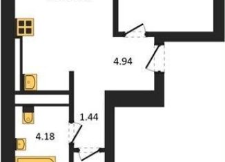 Продам двухкомнатную квартиру, 54.2 м2, Калининград