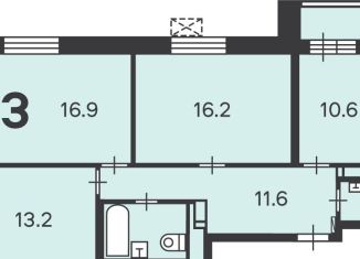 Продаю 3-комнатную квартиру, 74.5 м2, Москва, 3-й Новомихалковский проезд, 8к1