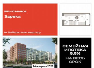 Квартира на продажу студия, 21.8 м2, Тюмень, Центральный округ