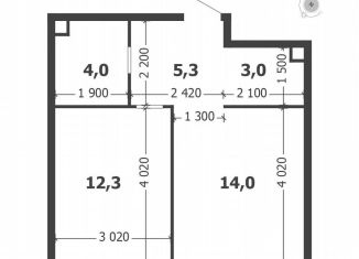 Продается однокомнатная квартира, 38.6 м2, Москва, 3-я очередь, к7, Даниловский район