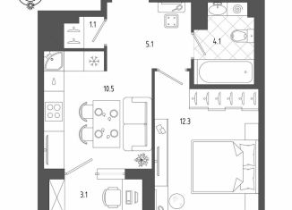 Продается 1-ком. квартира, 59.4 м2, Санкт-Петербург, Измайловский бульвар, 11, муниципальный округ Измайловское