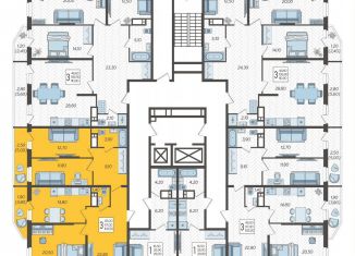 Продажа трехкомнатной квартиры, 102.5 м2, Краснодар, ЖК Зеленодар