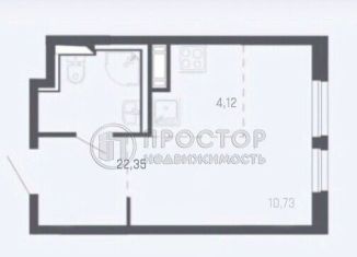 Продаю квартиру студию, 22.4 м2, Москва, Ленинградское шоссе, 229Ак2