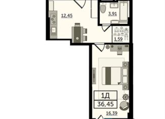 Продаю 1-ком. квартиру, 40 м2, Ростов-на-Дону, Ворошиловский проспект, 82/4