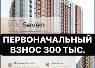 2-ком. квартира на продажу, 57.3 м2, Махачкала, Луговая улица, 135