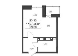 Продам 1-комнатную квартиру, 29.6 м2, Москва, Норильская улица, 5, Лосиноостровский район