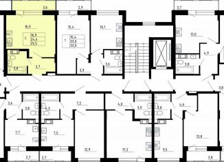 Квартира на продажу студия, 24.4 м2, Ленинградская область, Рождественская улица, 2