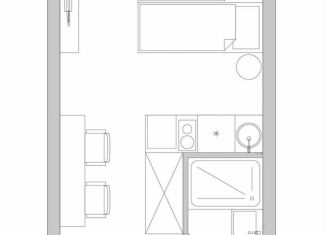 Продам квартиру студию, 20.8 м2, Москва