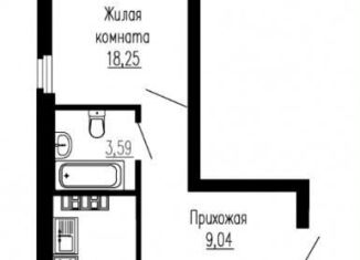 Продам двухкомнатную квартиру, 59.6 м2, Екатеринбург, улица Лыжников, 3, Чкаловский район