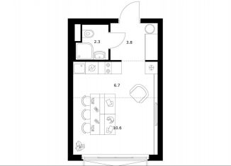 Продаю квартиру студию, 23.4 м2, Москва, район Гольяново