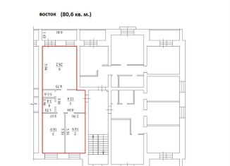 Продаю 2-ком. квартиру, 81.1 м2, Благовещенск, улица Мухина, 57