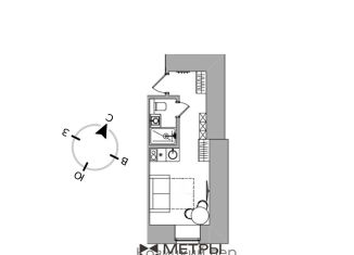 Продажа квартиры студии, 19.2 м2, Москва, Страстной бульвар, 4/3с5, метро Чеховская