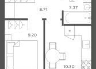 Продажа 1-комнатной квартиры, 28 м2, Калининградская область, Осенняя улица, 2к2