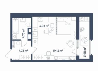 Продажа квартиры студии, 36.3 м2, Санкт-Петербург, метро Фрунзенская