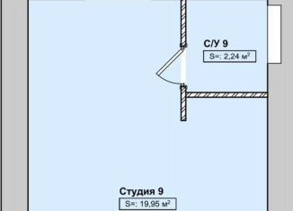 Продаю квартиру студию, 24 м2, Москва, Милютинский переулок, 20/2с1, Красносельский район