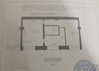 Продам помещение свободного назначения, 47 м2, Нижегородская область, Коммунистическая улица, 7