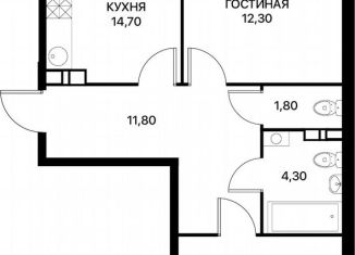 Продажа 2-комнатной квартиры, 63 м2, Ростов-на-Дону