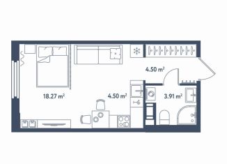 Квартира на продажу студия, 31.2 м2, Санкт-Петербург, метро Электросила