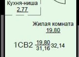 Квартира на продажу студия, 32.1 м2, Щёлково, жилой комплекс Соболевка, к8